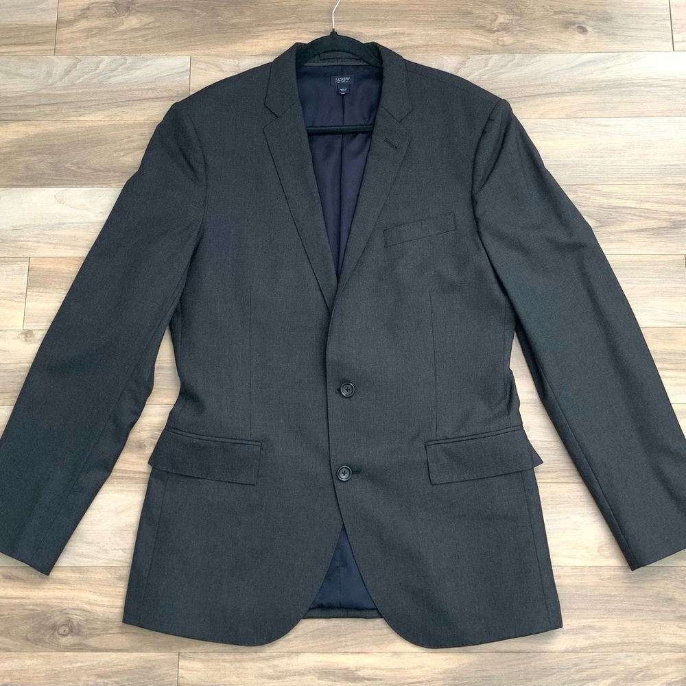 J. Crew Ludlow Slim-fit suit jacket in Italian worsted wool - Picture 4 of 11